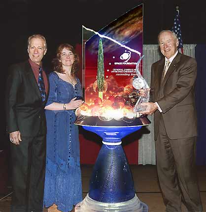 2002 Presented to Astronaut James Lovell, CDR. Apollo 13