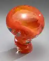Alien Brainz Art Glass Paperweight