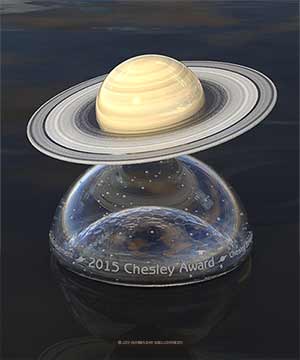 2015 Chesley Awards 3D Design Model Front View