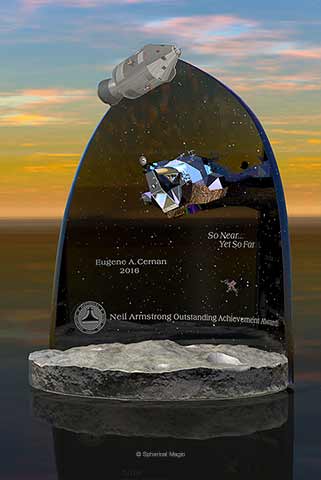 Neil Armstrong Outstanding Achievement Award 3D Design Model