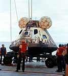 Apollo 13 Command Module Odyssey On Dolly